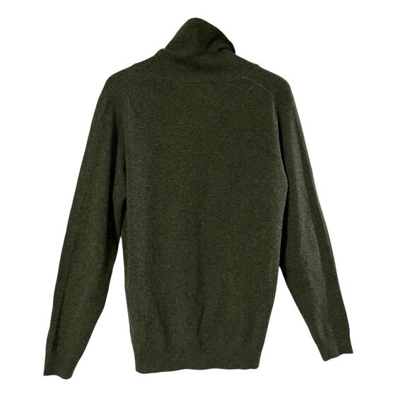 Dartmoor Mens Green Cashmere Long Sleeve Sweater Size Large - Picture 3 of 8